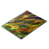 Carnet Flammes colorées (Côté gauche)