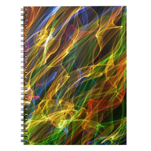 Carnet Flammes colorées (Devant)