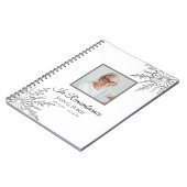 Carnet Flammes de neige d'hiver Célébration de la vie fun (Côté gauche)