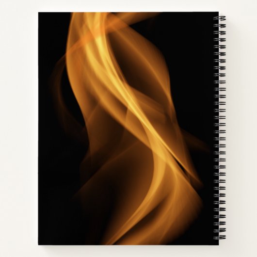 Carnet Flammes de Secourt de pompiers (Dos)