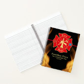 Carnet Flammes de Secourt de pompiers (Intérieur)