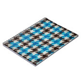 Carnet Flannel tissu texture arrière - plan. (Côté gauche)