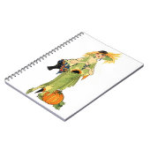 Carnet Flapper avec citrouille (Côté gauche)