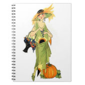 Carnet Flapper avec citrouille (Devant)