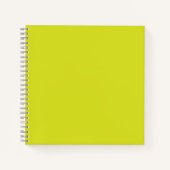 Carnet Flat Yellow Background – Back-to-School Texture (Devant)