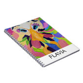 Carnet FLAVIA SPIRAL (Côté Droit)