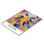 Carnet FLAVIA SPIRAL (Côté gauche)