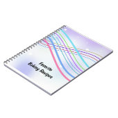 Carnet Flèche colorée de rubans (Côté gauche)