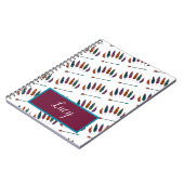 Carnet flèche & plumes (Côté gauche)