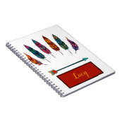 Carnet flèche & plumes (Côté Droit)