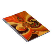 Carnet Flèches Abstraites avec Teardrop Center Art Print (Côté Droit)