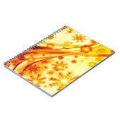 Carnet Flèches de Noël dorées (Côté gauche)
