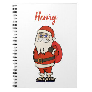 Carnet Flèches de Noël du Père Noël sur mesure