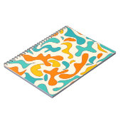 Carnet Flèches rétro : motif floral Vintage (Côté gauche)