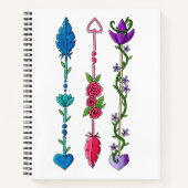 Carnet Flèches semi-à-cône (Devant)