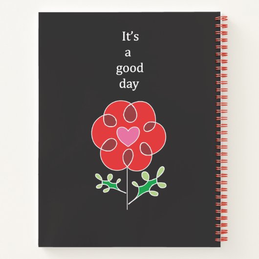 Carnet Fleur à griffes (Dos)