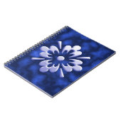 Carnet Fleur Abstraite (Côté gauche)
