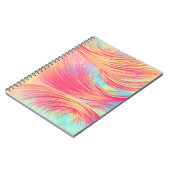 Carnet Fleur Abstraite rose et élégante (Côté gauche)