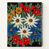Carnet Fleur alpine suisse Edelweiss (Dos)