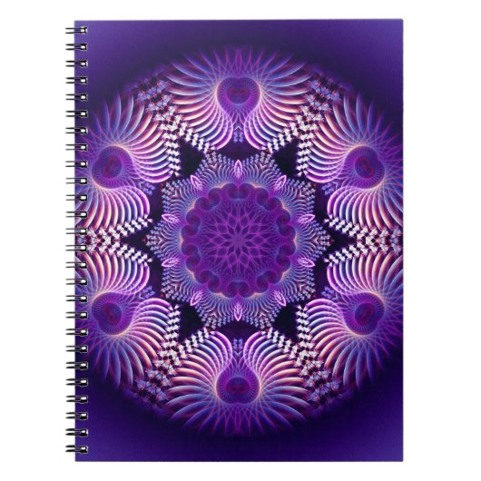 Carnet Fleur Apophyse Kaleidoscope I (Devant)