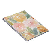 Carnet Fleur aquarelle (Côté Droit)