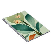 Carnet Fleur Aquarelle douce (Côté Droit)