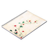 Carnet Fleur asiatique (Côté gauche)