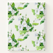 Carnet Fleur blanche (Dos)