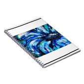 Carnet Fleur bleue (Côté Droit)