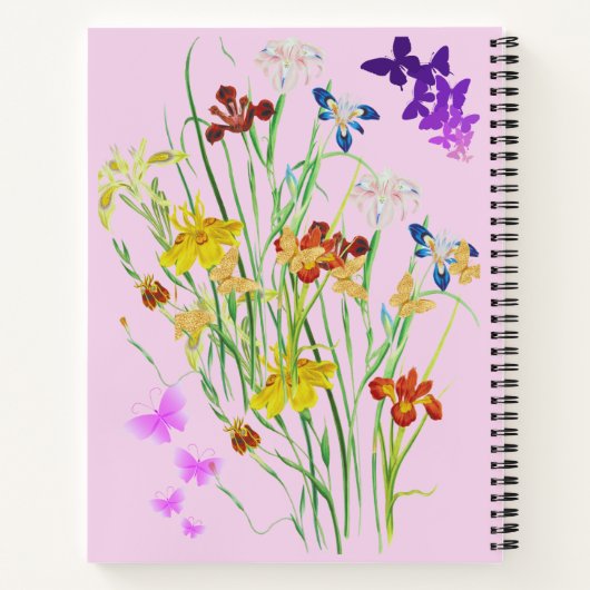 Carnet Fleur Bouquet (Dos)