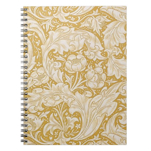 Carnet Fleur bouton de bachelier de William Morris Classi (Devant)