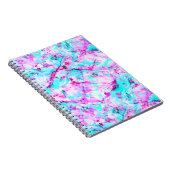 Carnet Fleur brisée Un design lumineux coloré (Côté Droit)