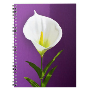 Carnet Fleur Cala Lily