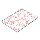 Carnet Fleur cerise 2 (Côté gauche)