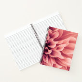 Carnet Fleur Dahlia (Intérieur)