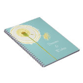 Carnet Fleur Dandelion (Côté Droit)