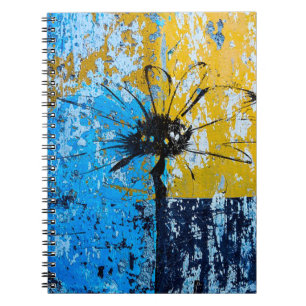Carnet Fleur d'art urbain
