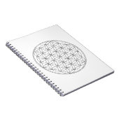 Carnet Fleur de blanc de la vie (Côté Droit)