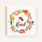 Carnet Fleur de bonté (Devant)
