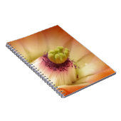Carnet Fleur de cactus orange (Côté Droit)