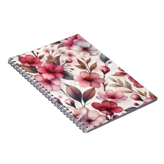 Carnet Fleur de cerise (Côté Droit)