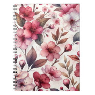 Carnet Fleur de cerise
