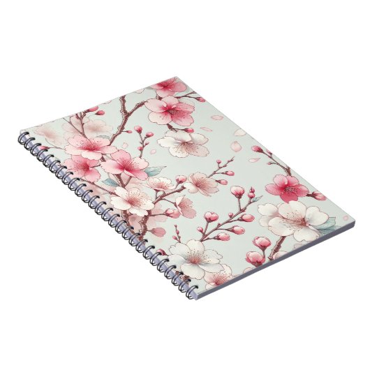 Carnet Fleur de cerise (Côté Droit)