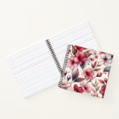 Carnet Fleur de cerise (Intérieur)
