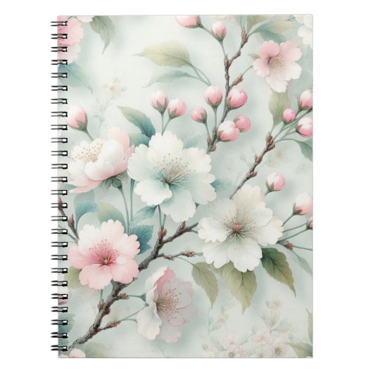 Carnet Fleur de Cerisier (Devant)