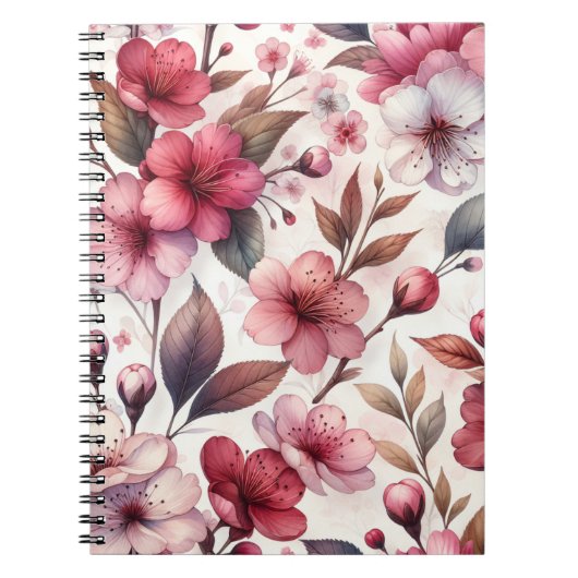 Carnet Fleur de Cerisier (Devant)