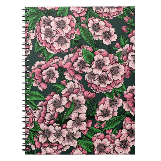 Carnet Fleur de cerisier 2 (Devant)