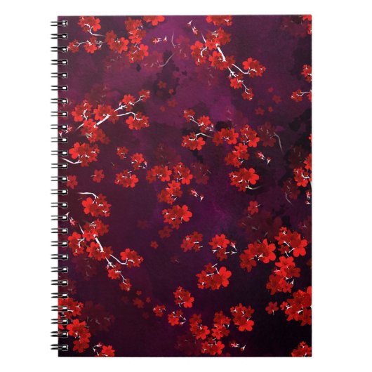 Carnet Fleur de Cerisier 3 (Devant)