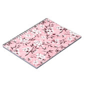 Carnet Fleur de cerisier blanc (Côté gauche)