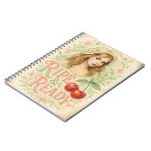 Carnet Fleur de cerisier boho d'été mûre et prête Fille  (Côté gauche)